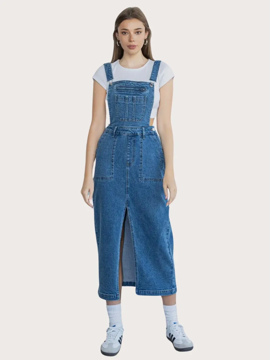 Dungaree Overall Skirt