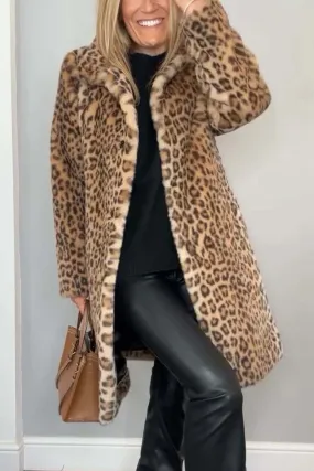 Elsa | Leopard Print Coat