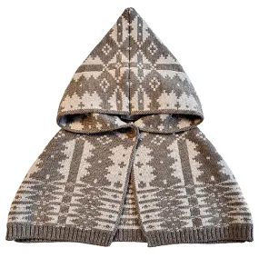 Eryri Cape in Morel / Wheat by Mabli - Last One In Stock - Medium (4-8 Years)