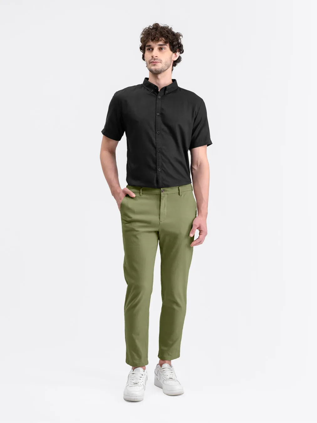 Essential Chino Pants Olive