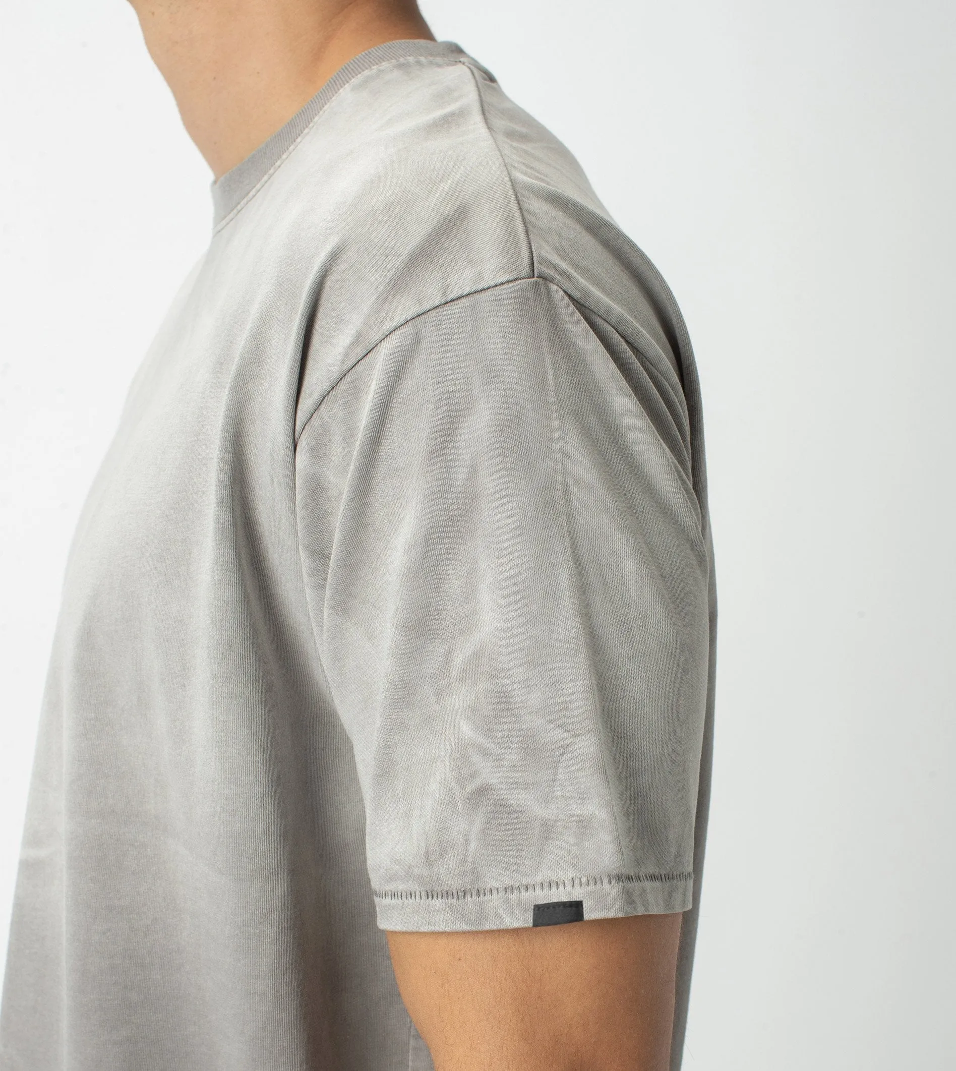 Field Work Box Tee GD Ash