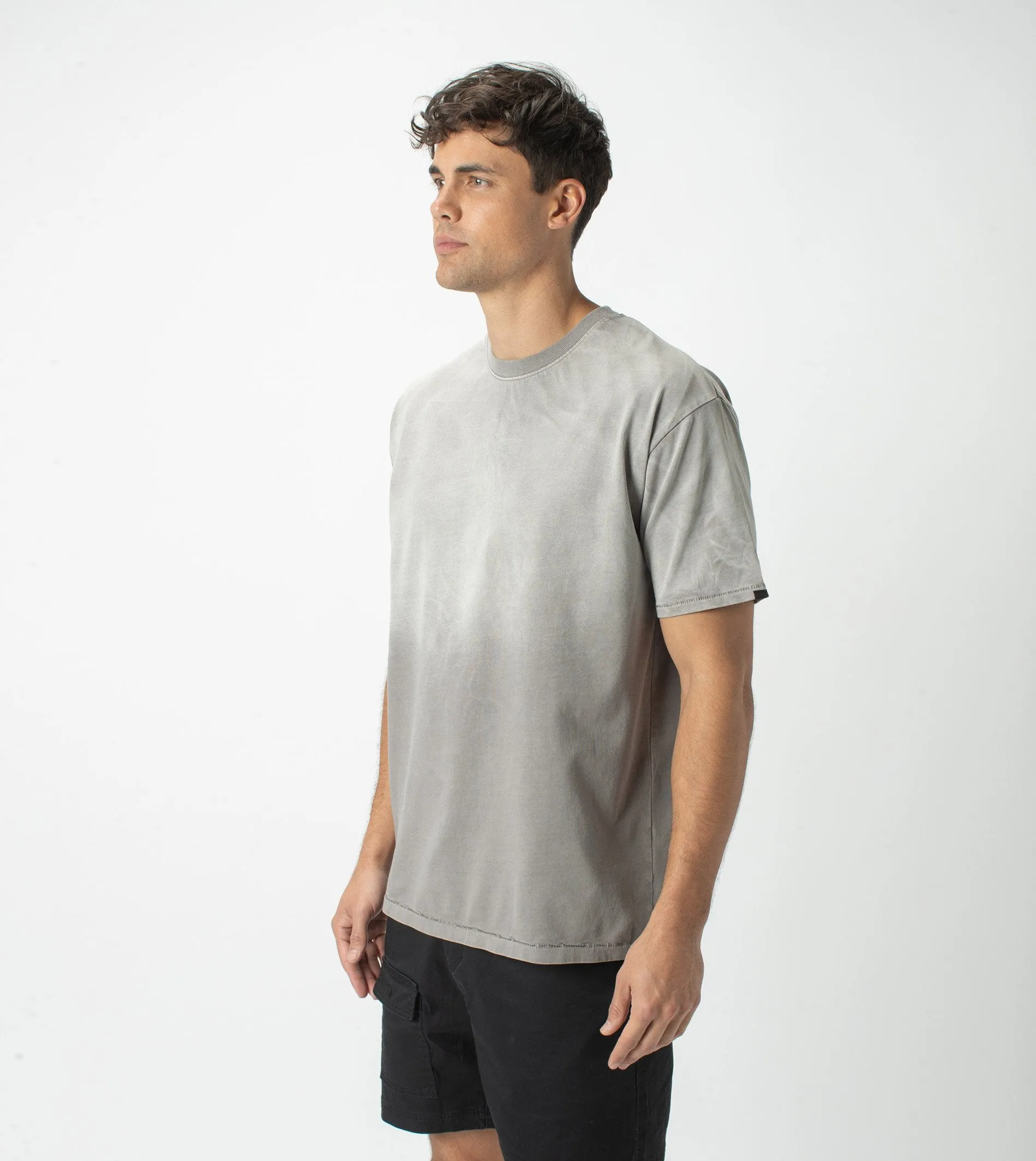 Field Work Box Tee GD Ash