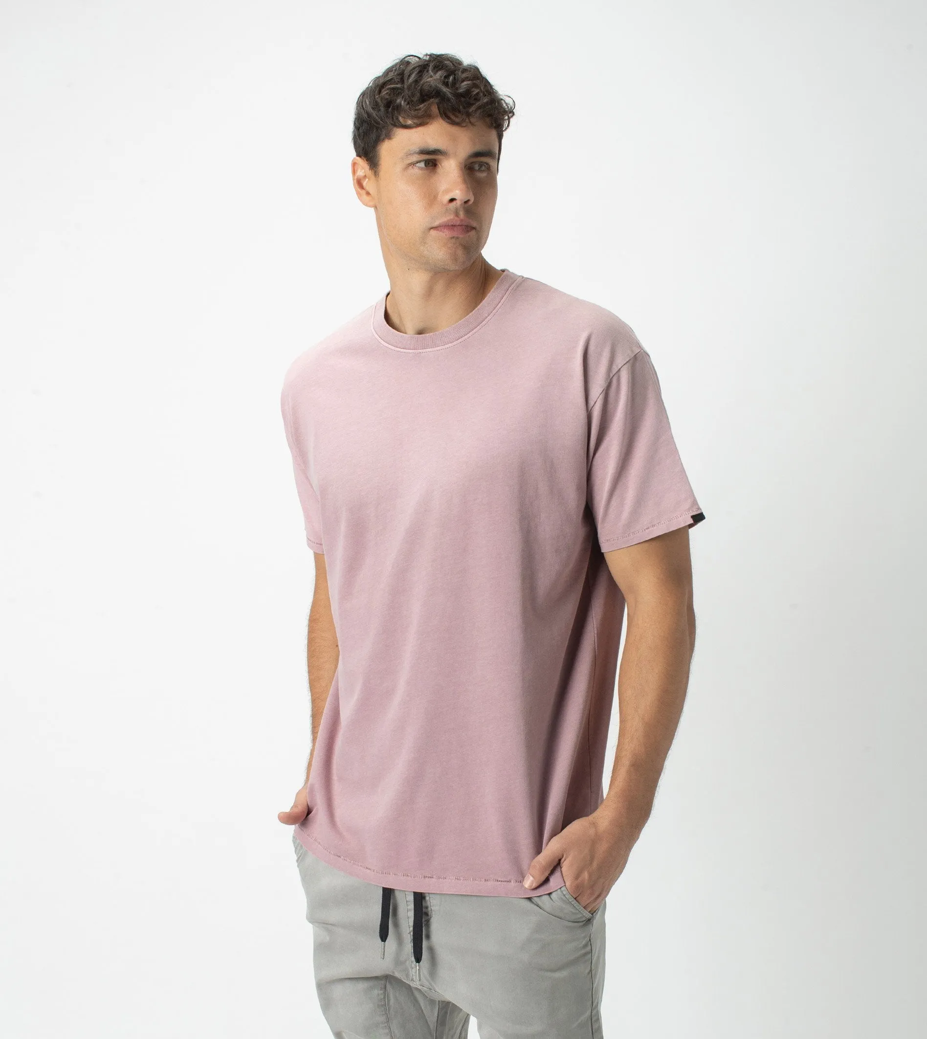 Field Work Box Tee GD Dk Musk