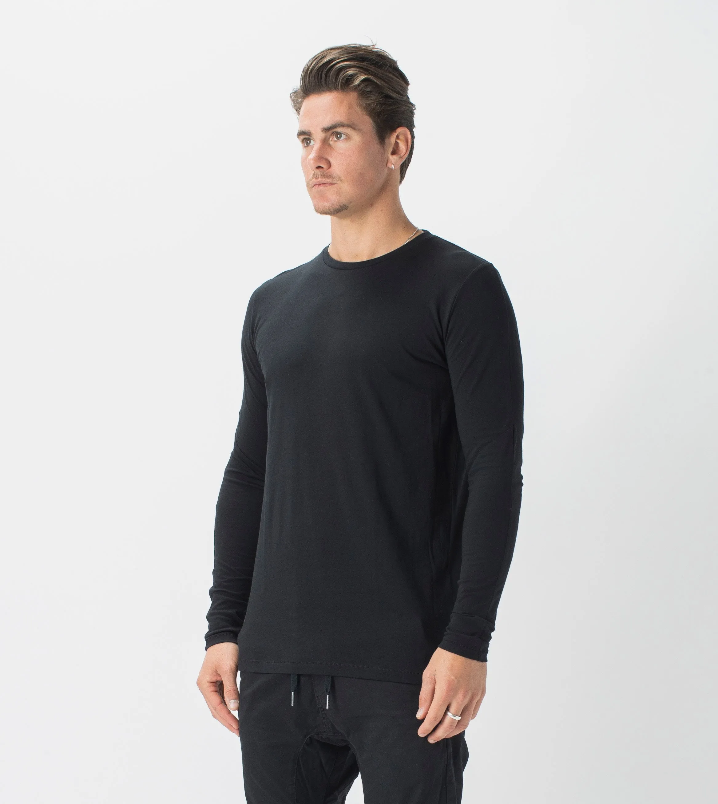 Flintlock LS Tee Black