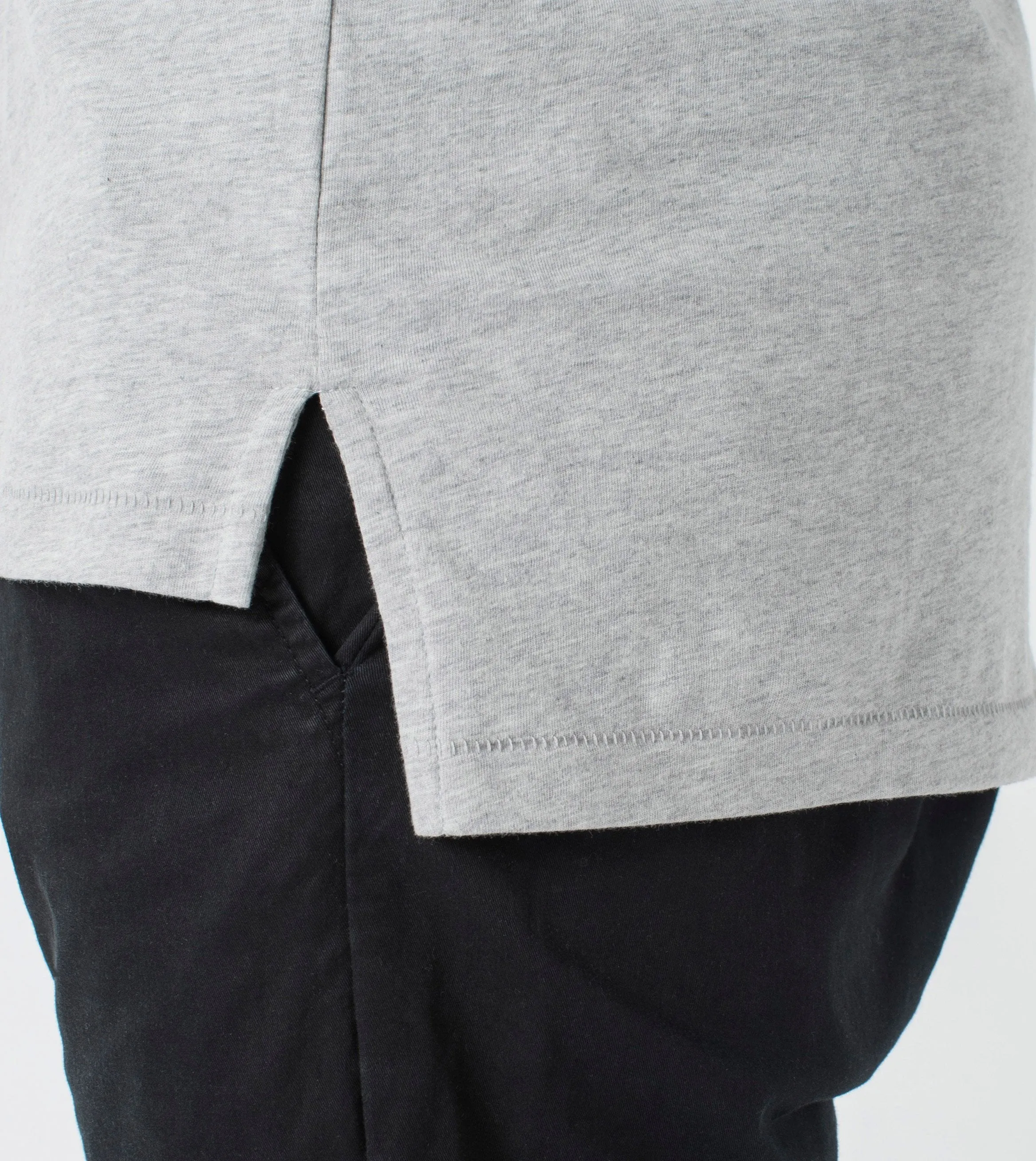 Flintlock LS Tee Silver Marle