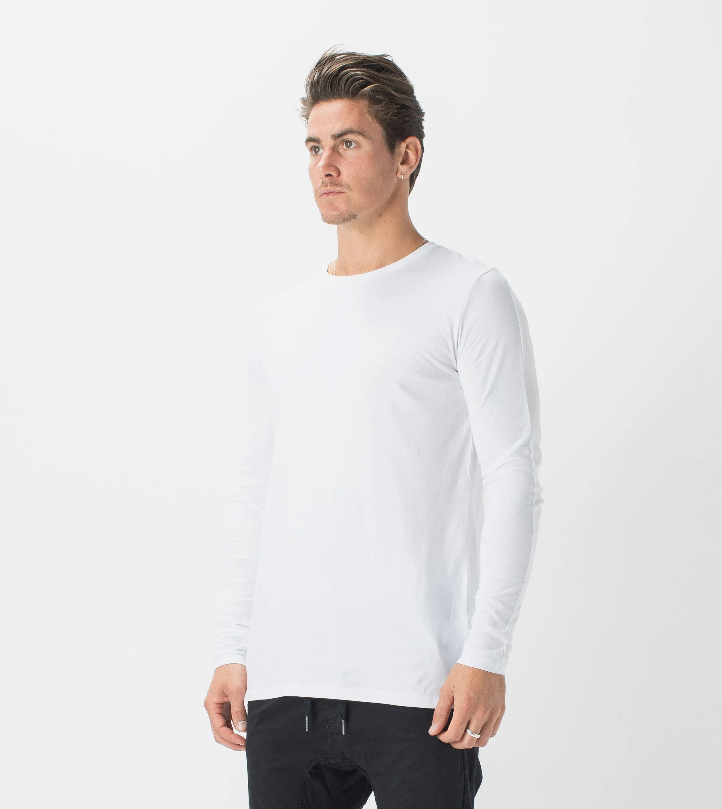 Flintlock LS Tee White
