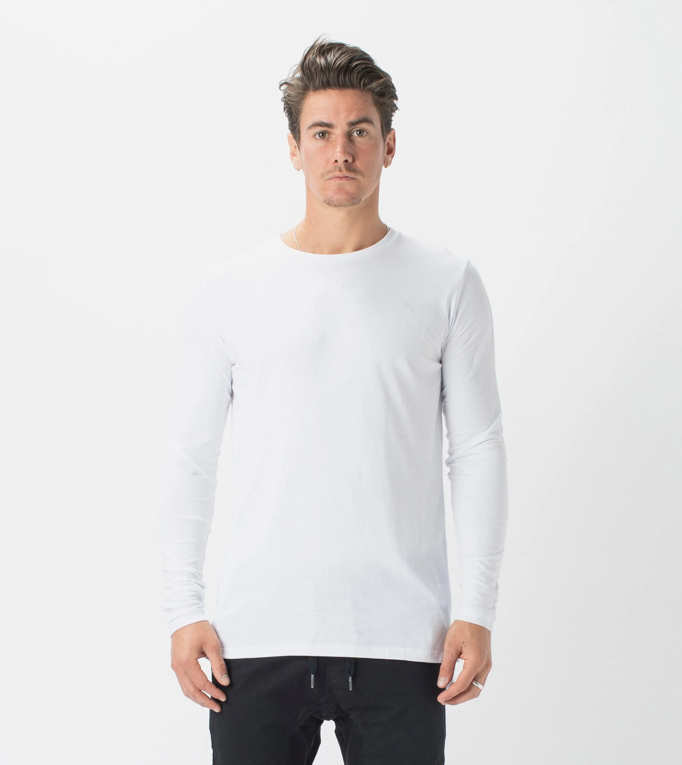 Flintlock LS Tee White