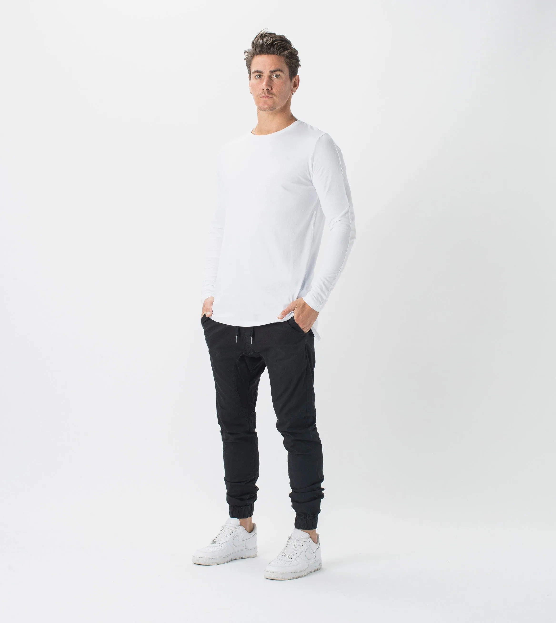 Flintlock LS Tee White