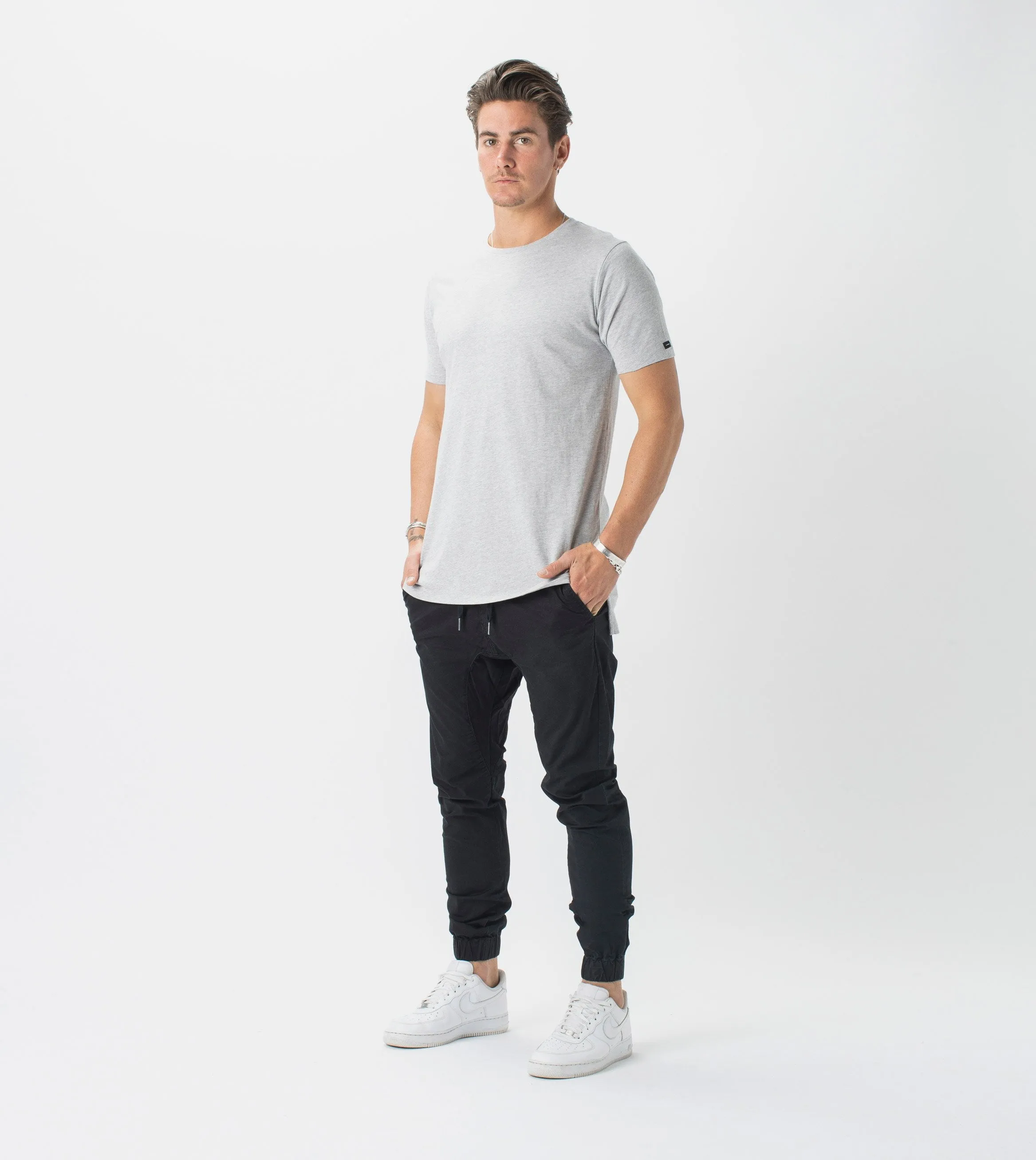 Flintlock Tee Silver Marle