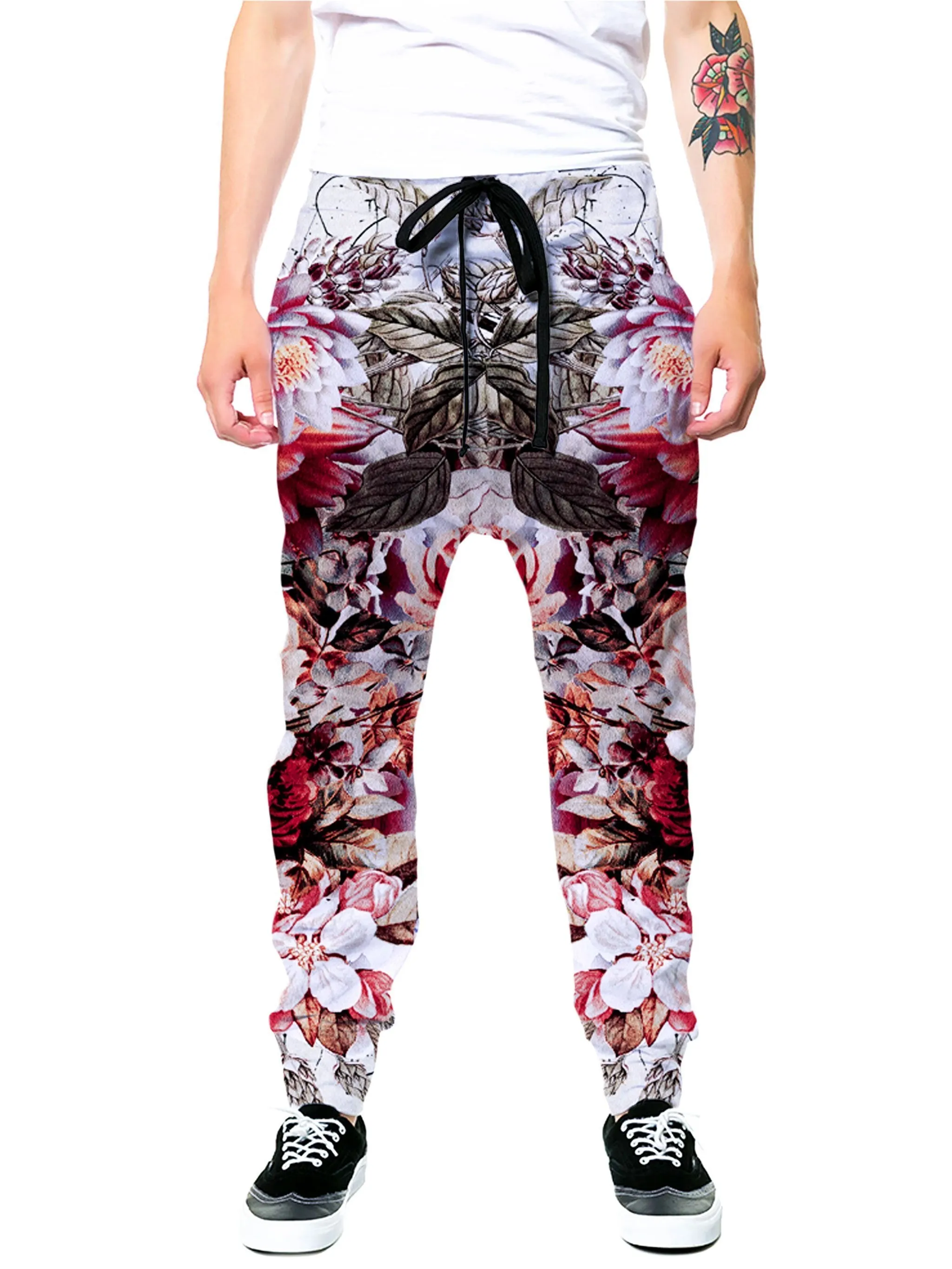 Floral Skull Joggers