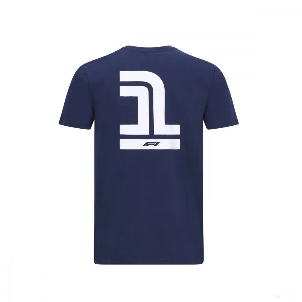 Formula 1 T-shirt, Formula 1 No.1, Blue, 2020