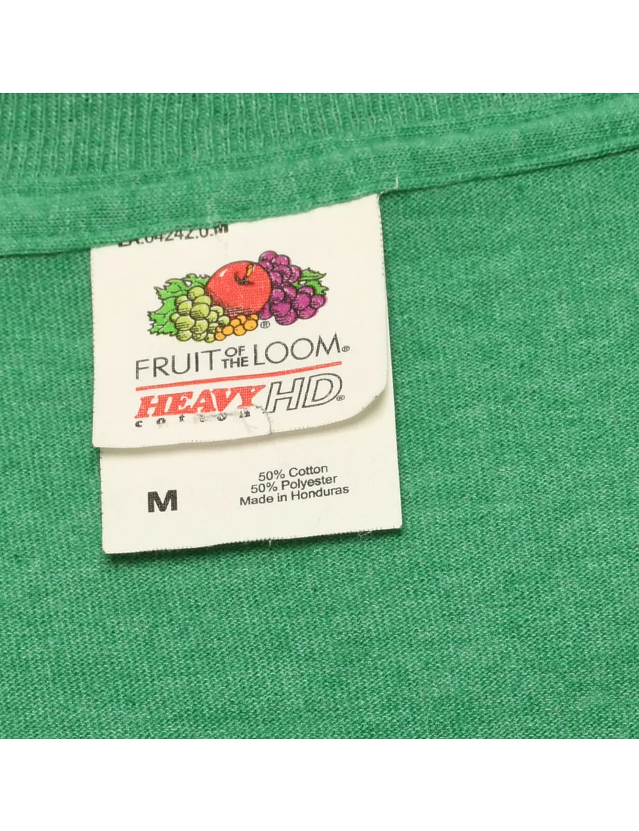 Fruit Of The Loom Chicago Floral Printed T-shirt - M