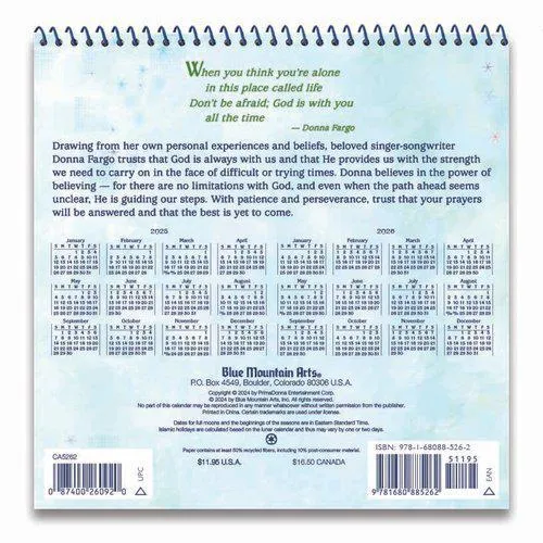 God Is with You All the Time 2025 Calendar