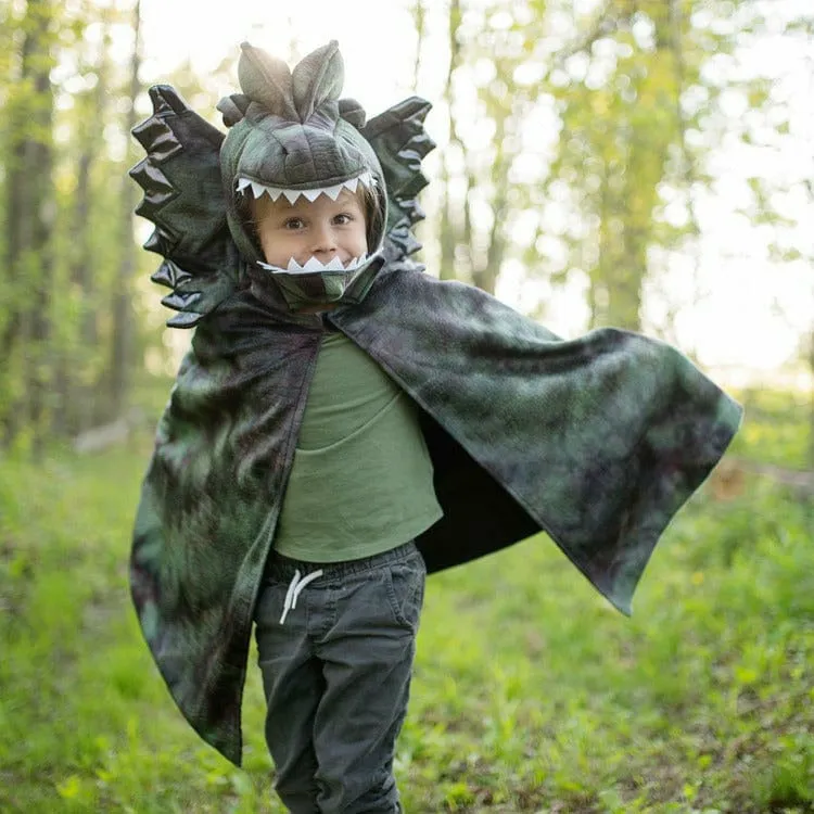 Grandasaurus Dilophosaurus Cape w/Claws, Size 4-6