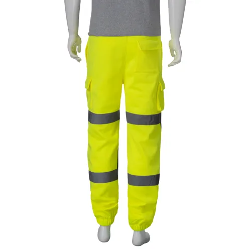 Hi Vis Combat Safety Jogging Fleece Pant