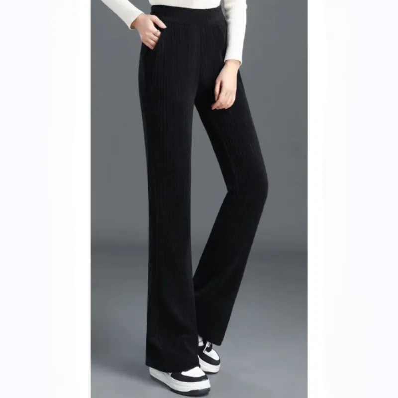 🔥HOT SALE 🔥Best Gift for Her - Women's Versatile Simple Stretch Elastic Waist Loose Wide Leg Pants(40%OFF)