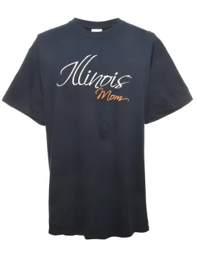 Illinois Mom Printed T-shirt - M