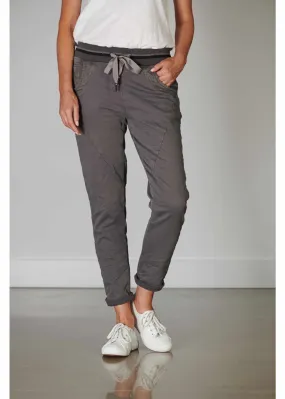 ITALIAN STAR Ralph Jogger Jeans - Coal