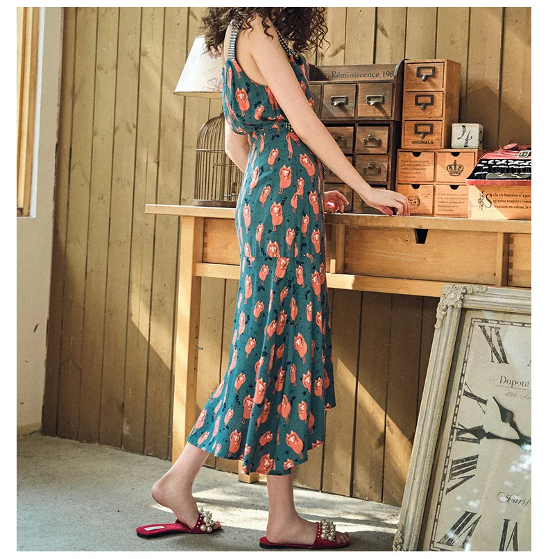 JAM PRINCESS CARTOON PRINT MAXI SKIRT WITH MATCHING TANK TOP