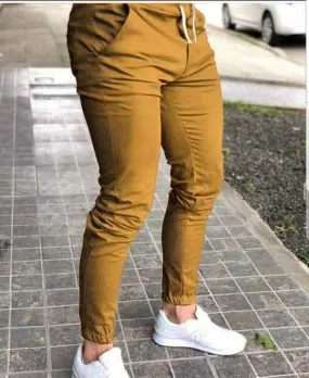 Jogger Pants Mustard