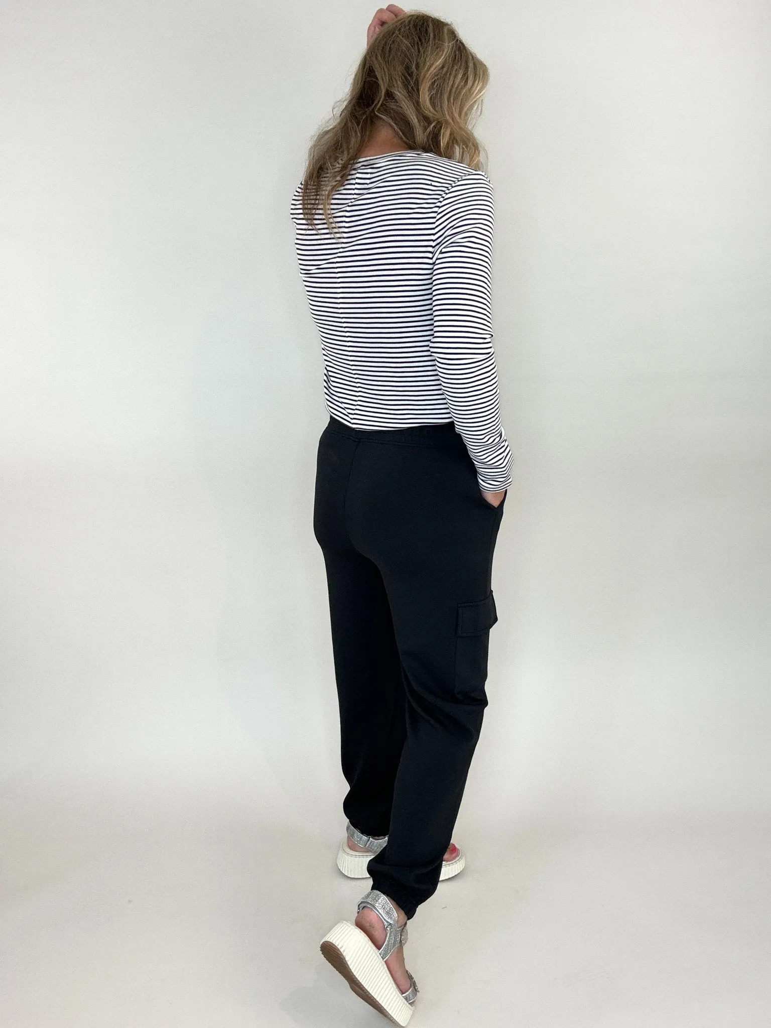 Justine Black Joggers