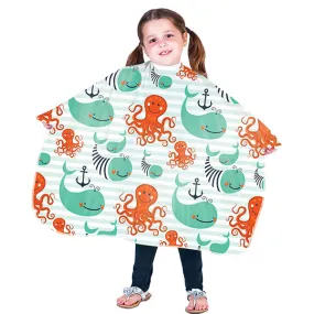 Kid Capes Anchors Away Shampoo Cape