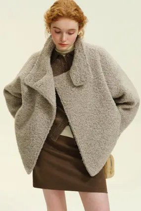 Korean Wool Crop Coat