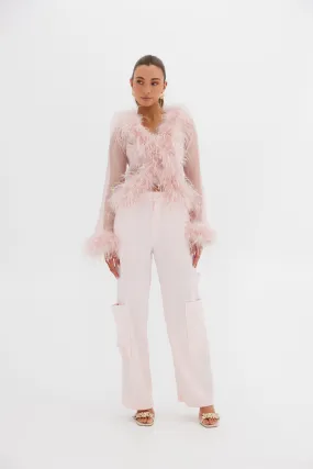 Lara Cargo Pant - Pink