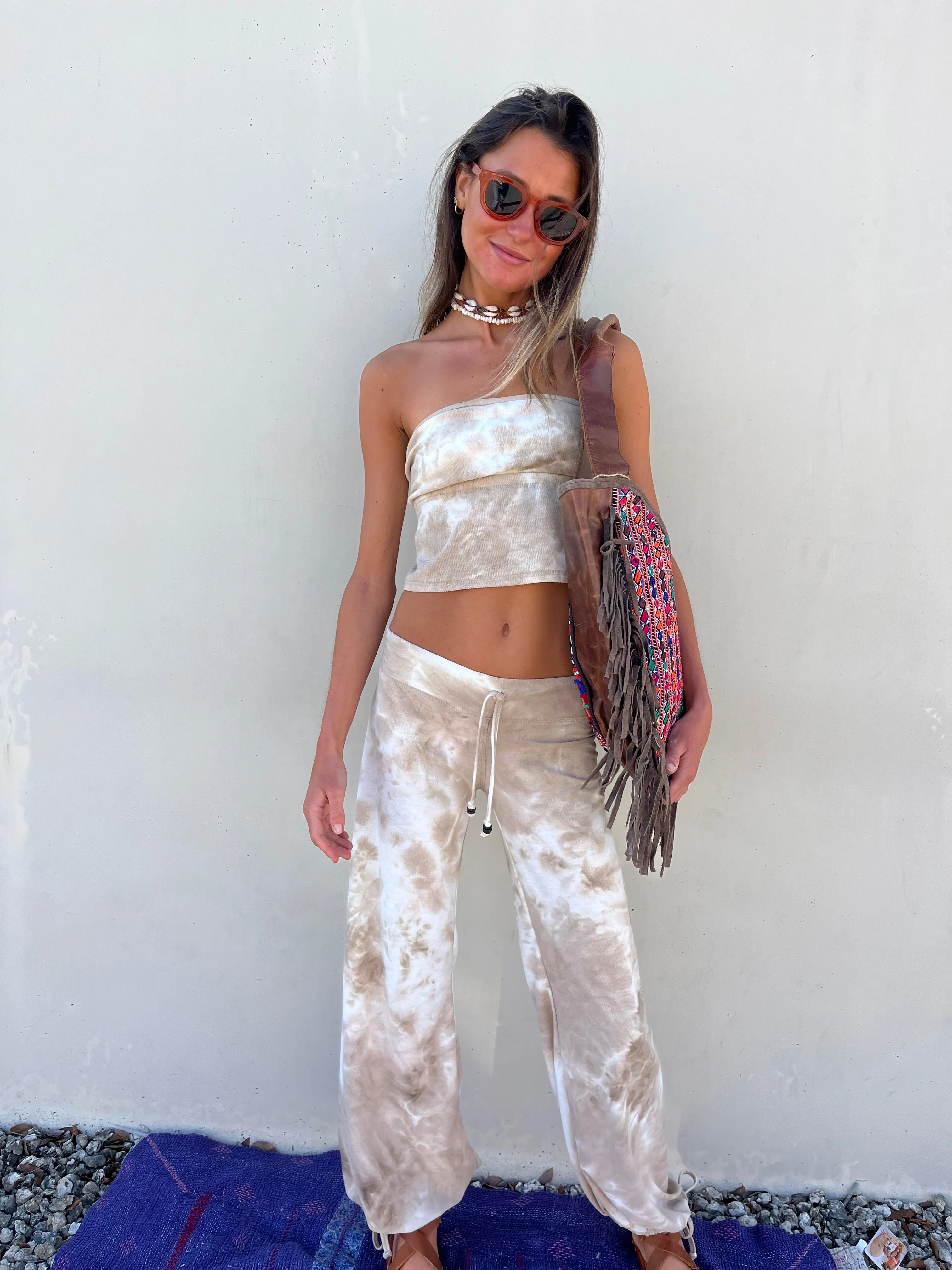 Leta Tie Dye Gaucho Pants
