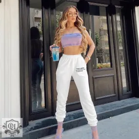 Letter Graphic Sweatpants