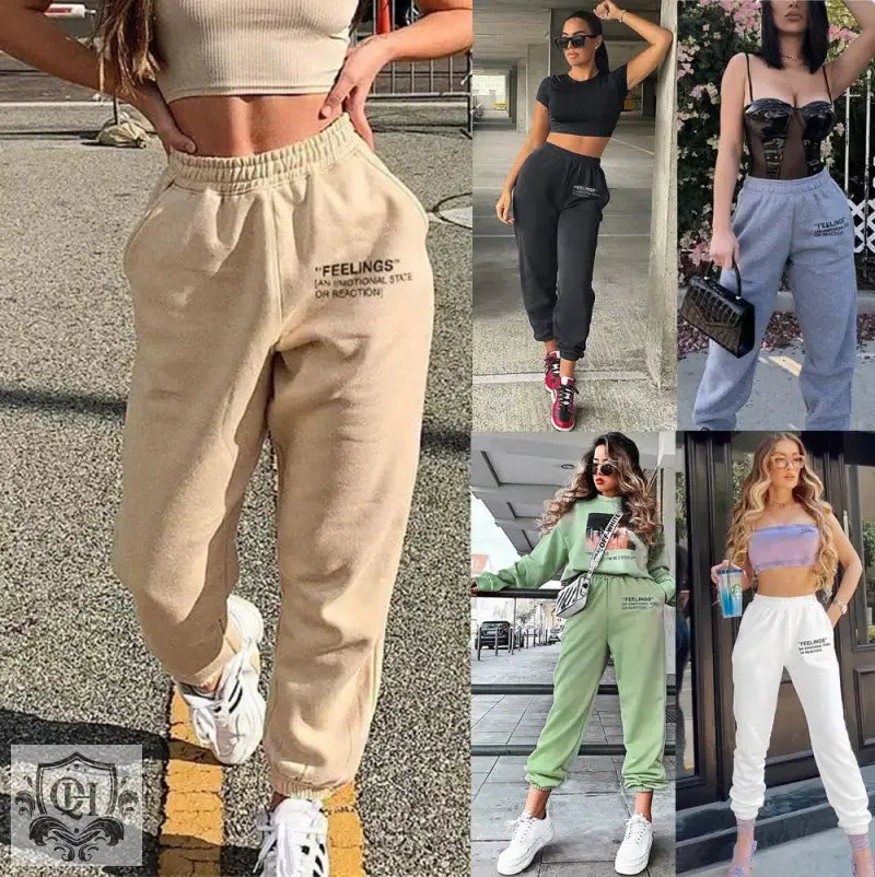 Letter Graphic Sweatpants