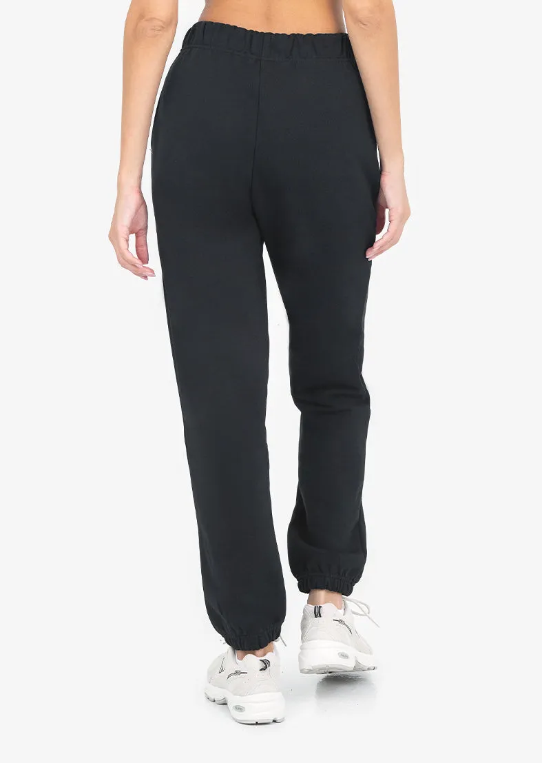 Life Lounge Oversized Jogger Black