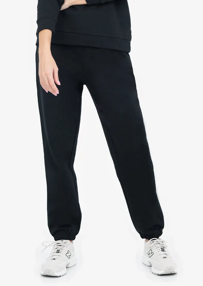 Life Lounge Oversized Jogger Black