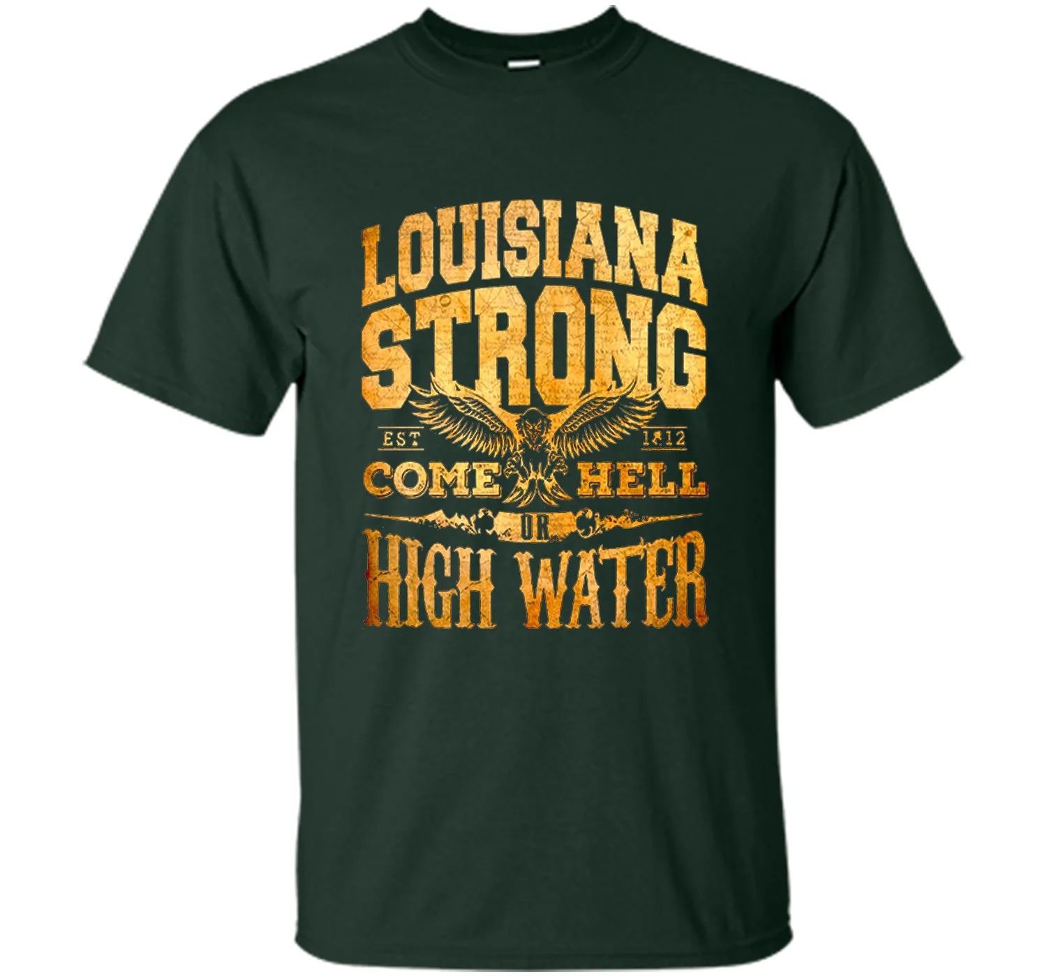 louisiana strong high water t-shirt