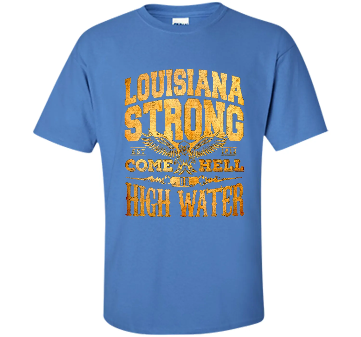 louisiana strong high water t-shirt