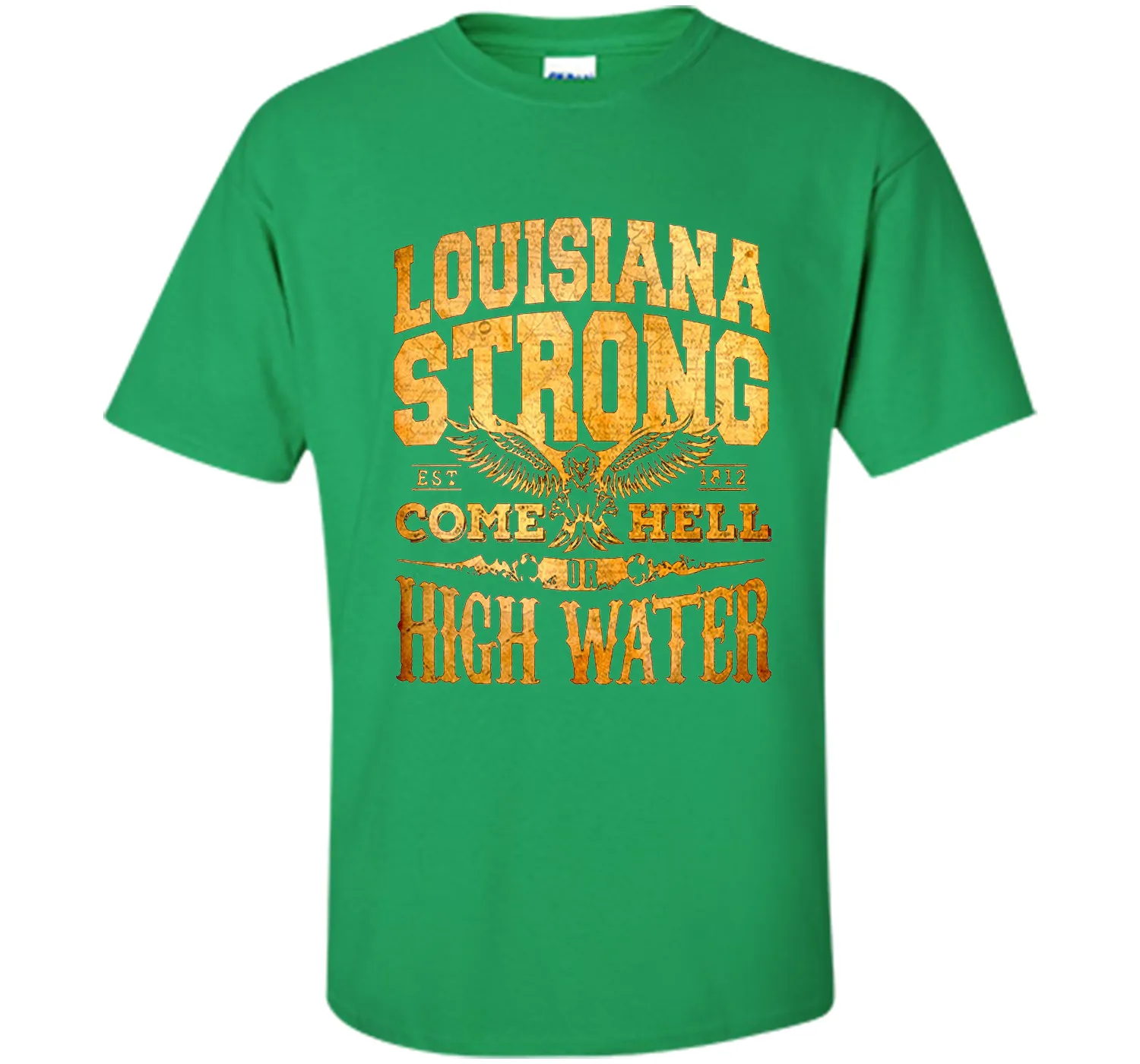 louisiana strong high water t-shirt