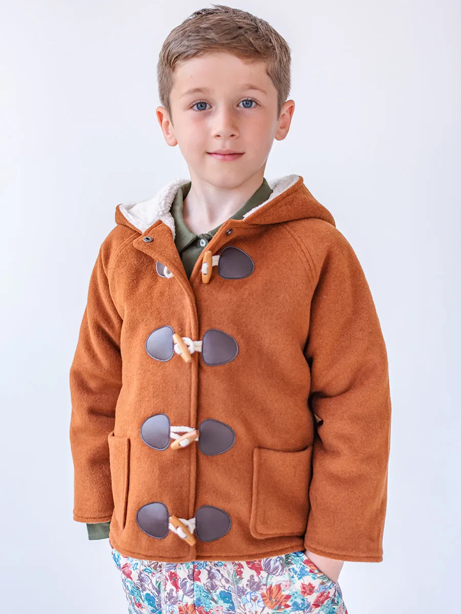 Lynden Padded Duffle Coat, Cappuccino