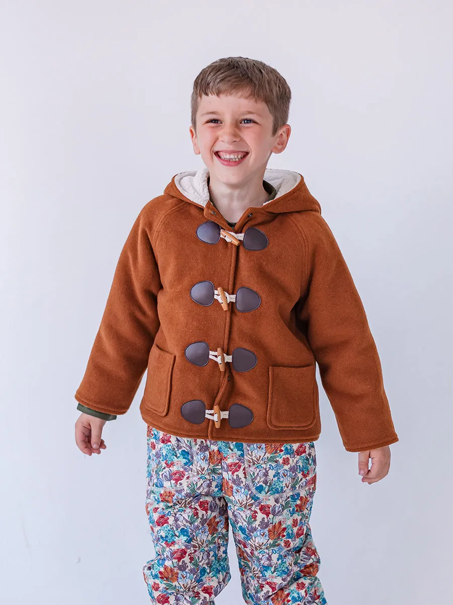 Lynden Padded Duffle Coat, Cappuccino