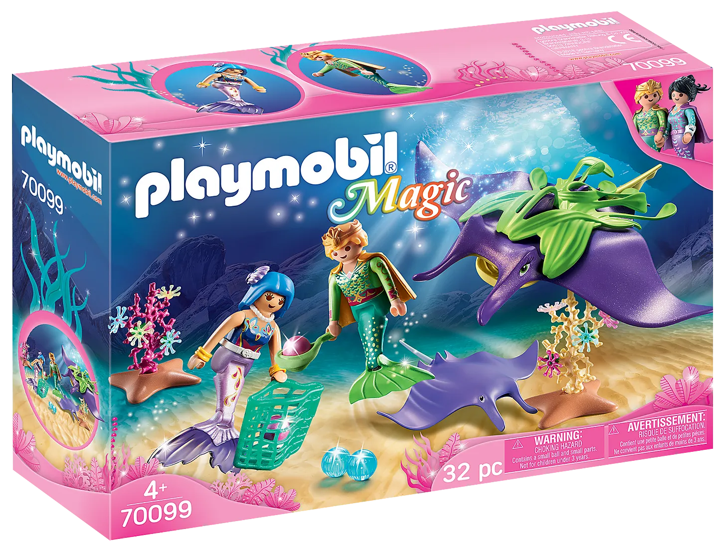 Magic - Pearl Collectors with Manta Ray