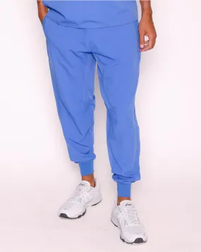 Maxwell Scrub Joggers - Ciel Blue