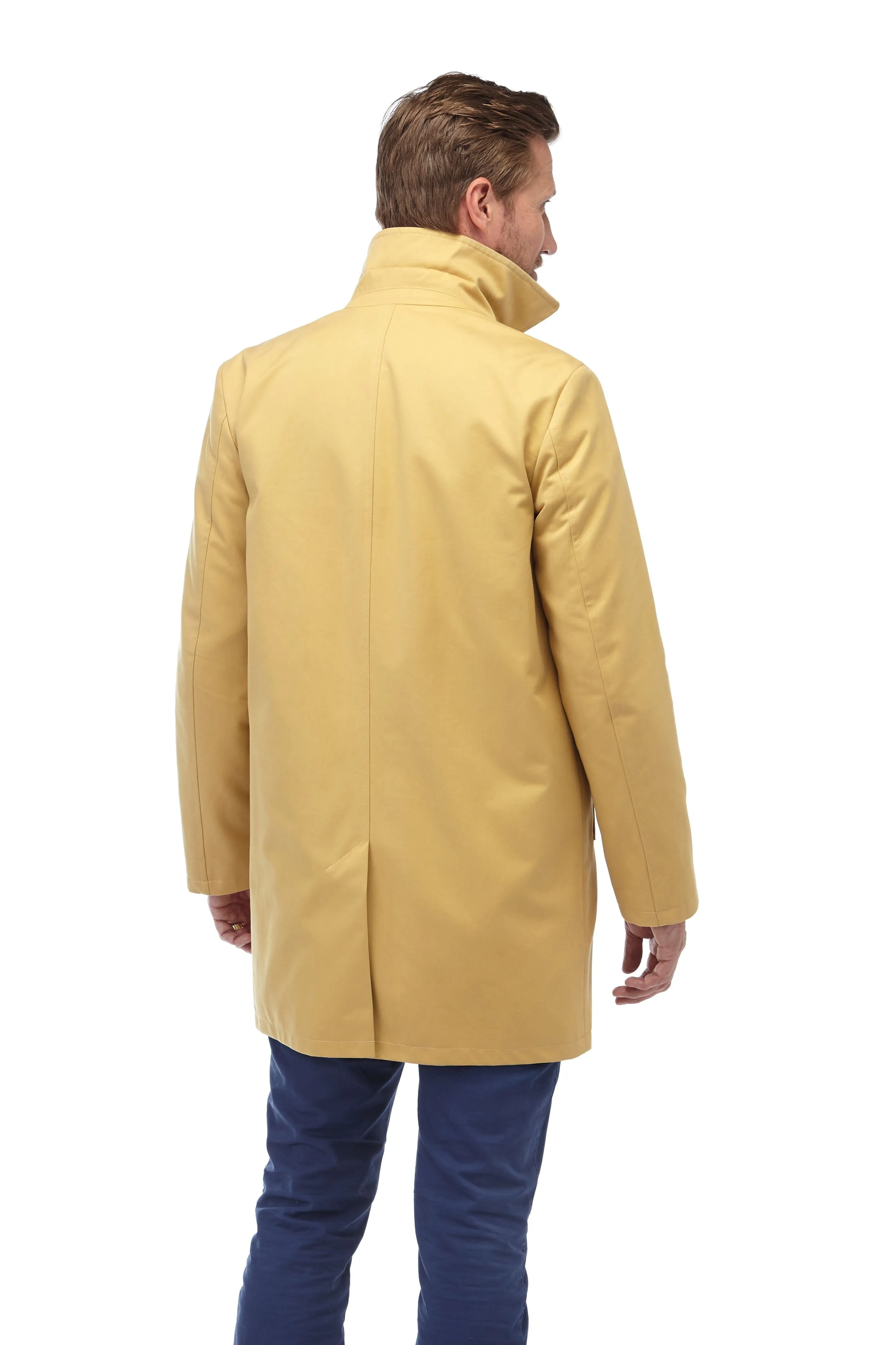 Men's Academy Trench Rain Coat - Beige