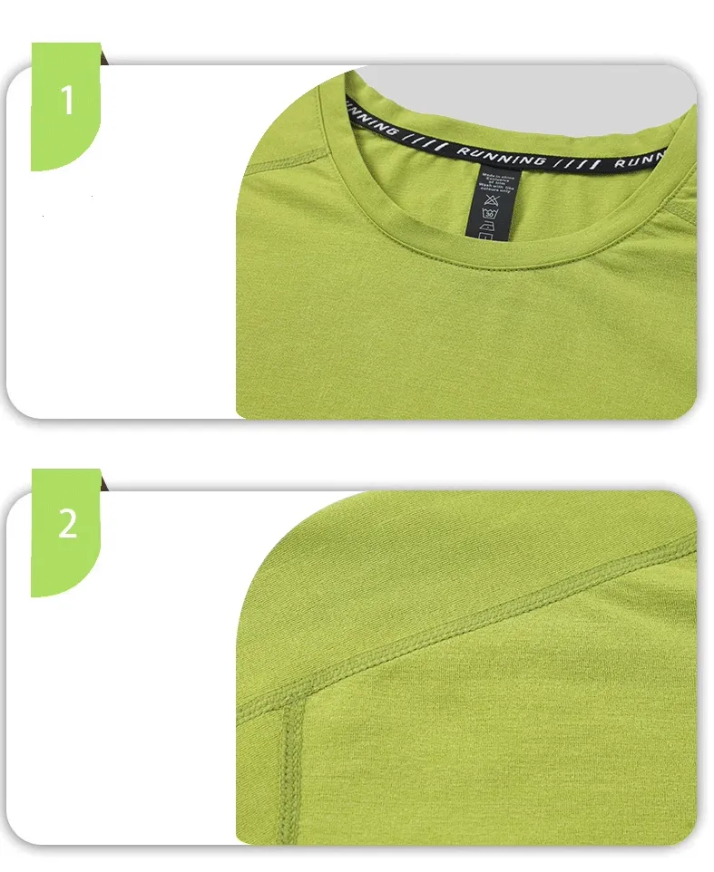Men's Polyester Running Sports T-shirt