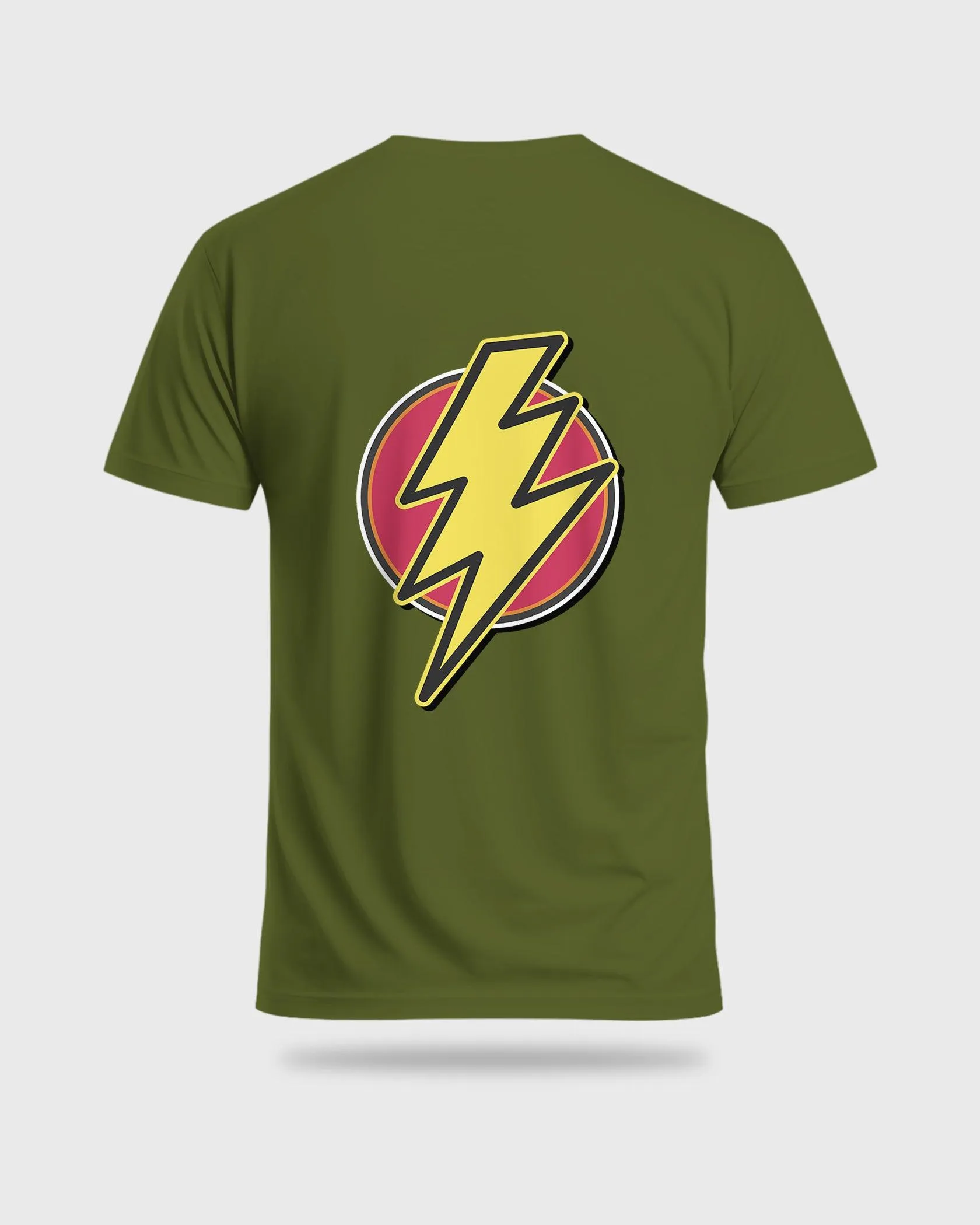 Mens Regular Tshirt Movies & Series Shazam Logo