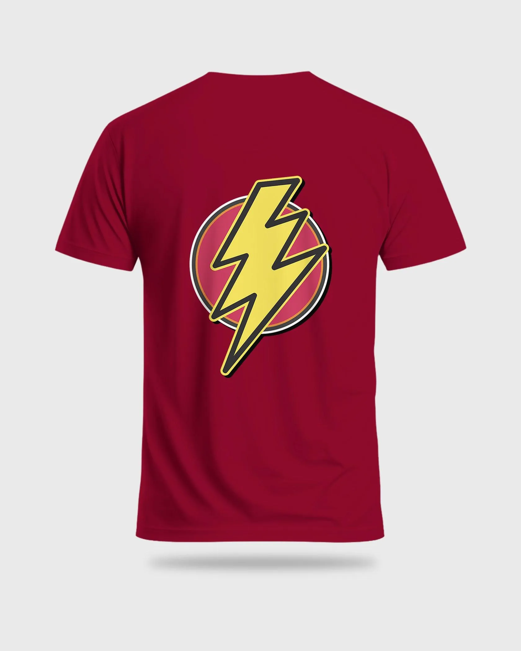 Mens Regular Tshirt Movies & Series Shazam Logo