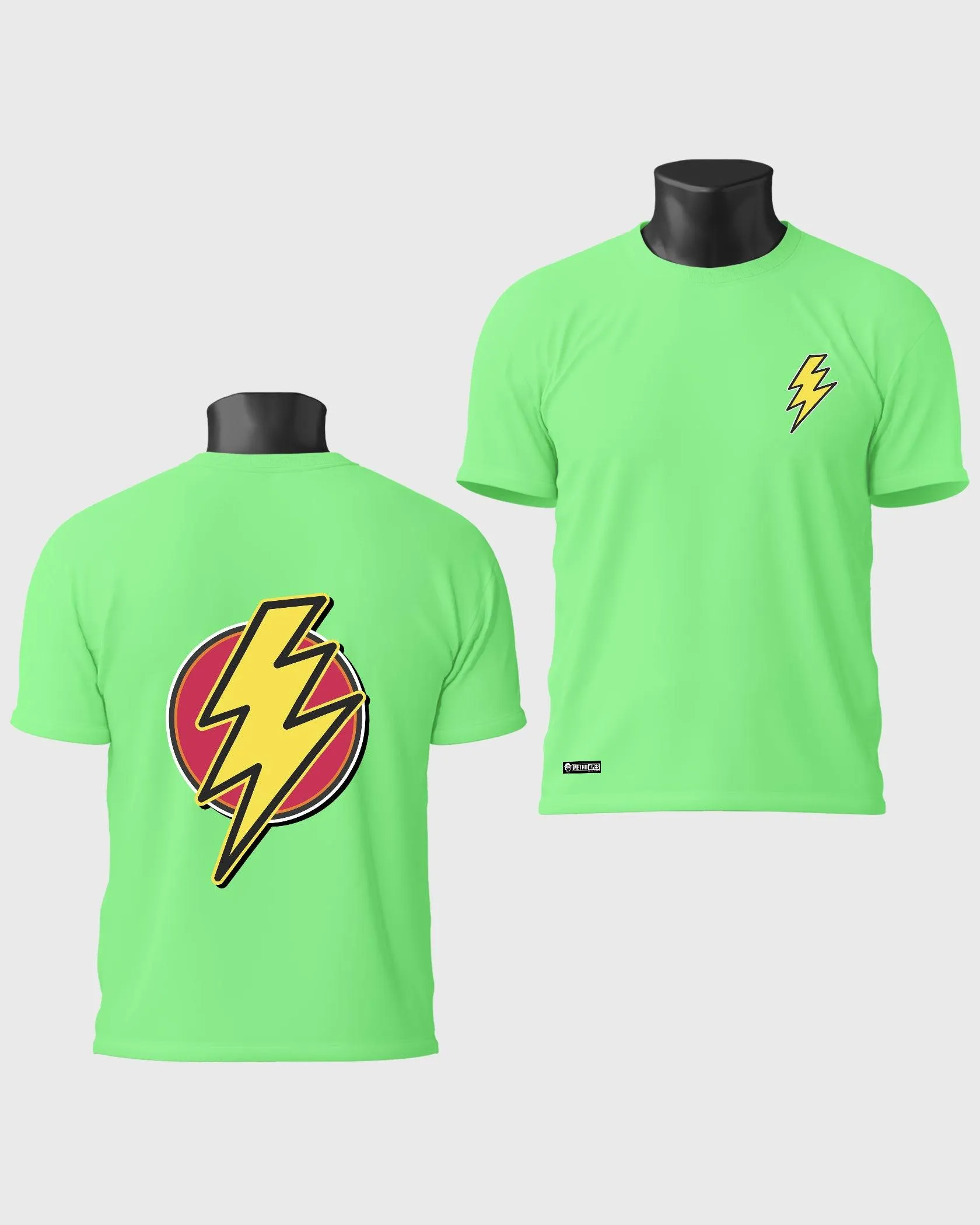 Mens Regular Tshirt Movies & Series Shazam Logo