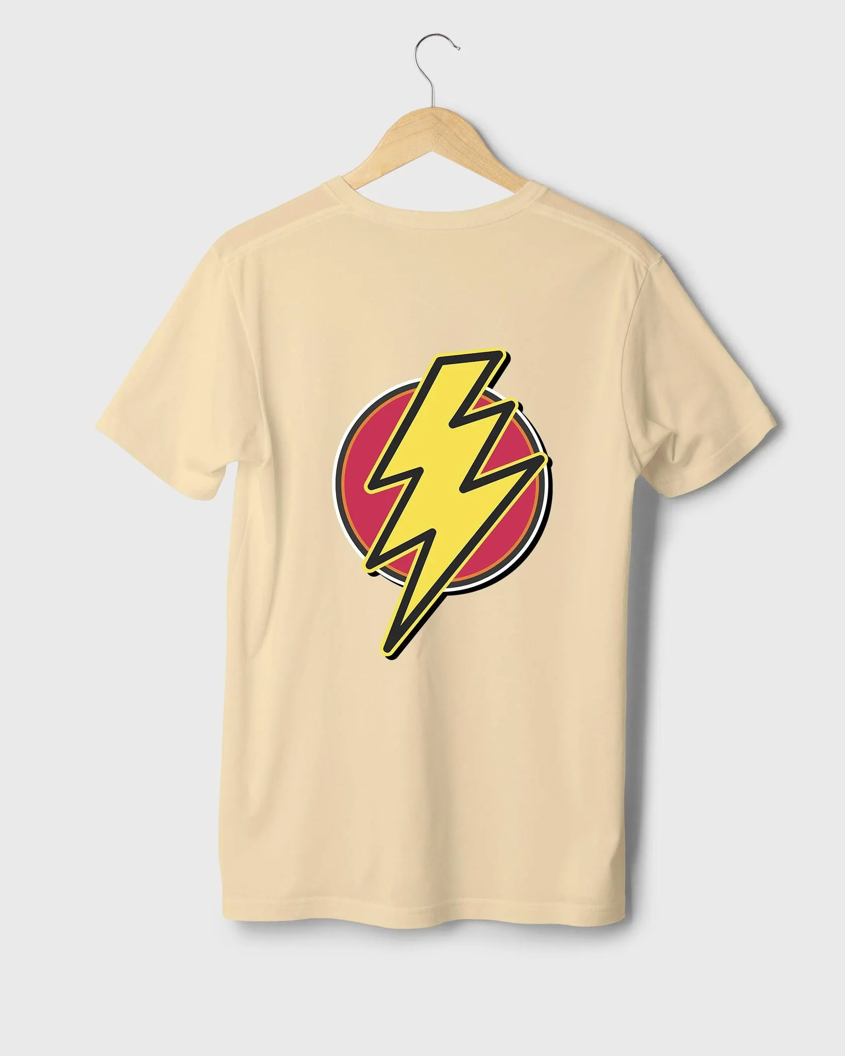Mens Regular Tshirt Movies & Series Shazam Logo