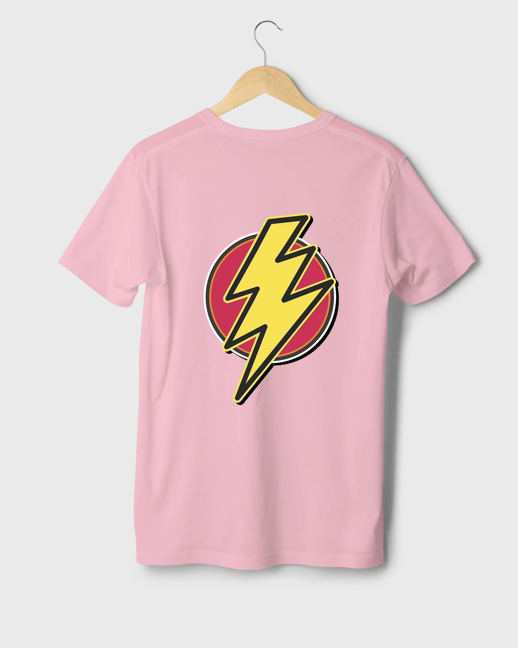 Mens Regular Tshirt Movies & Series Shazam Logo