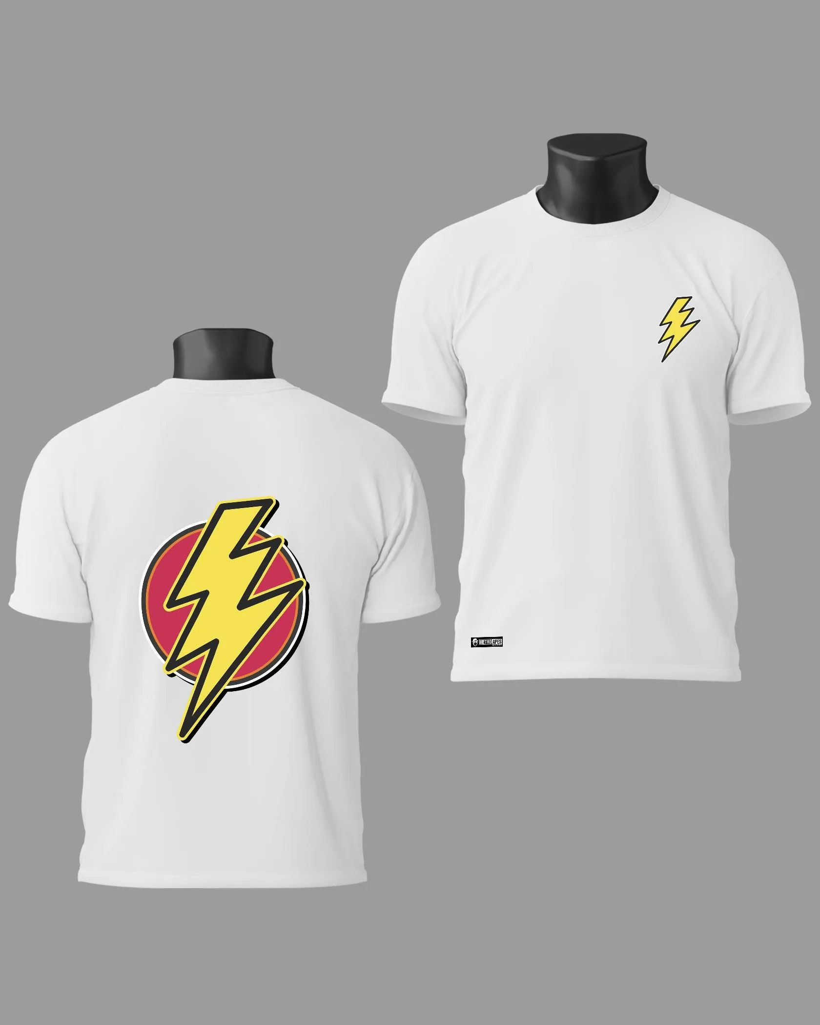 Mens Regular Tshirt Movies & Series Shazam Logo
