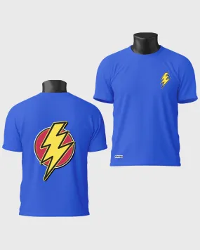 Mens Regular Tshirt Movies & Series Shazam Logo