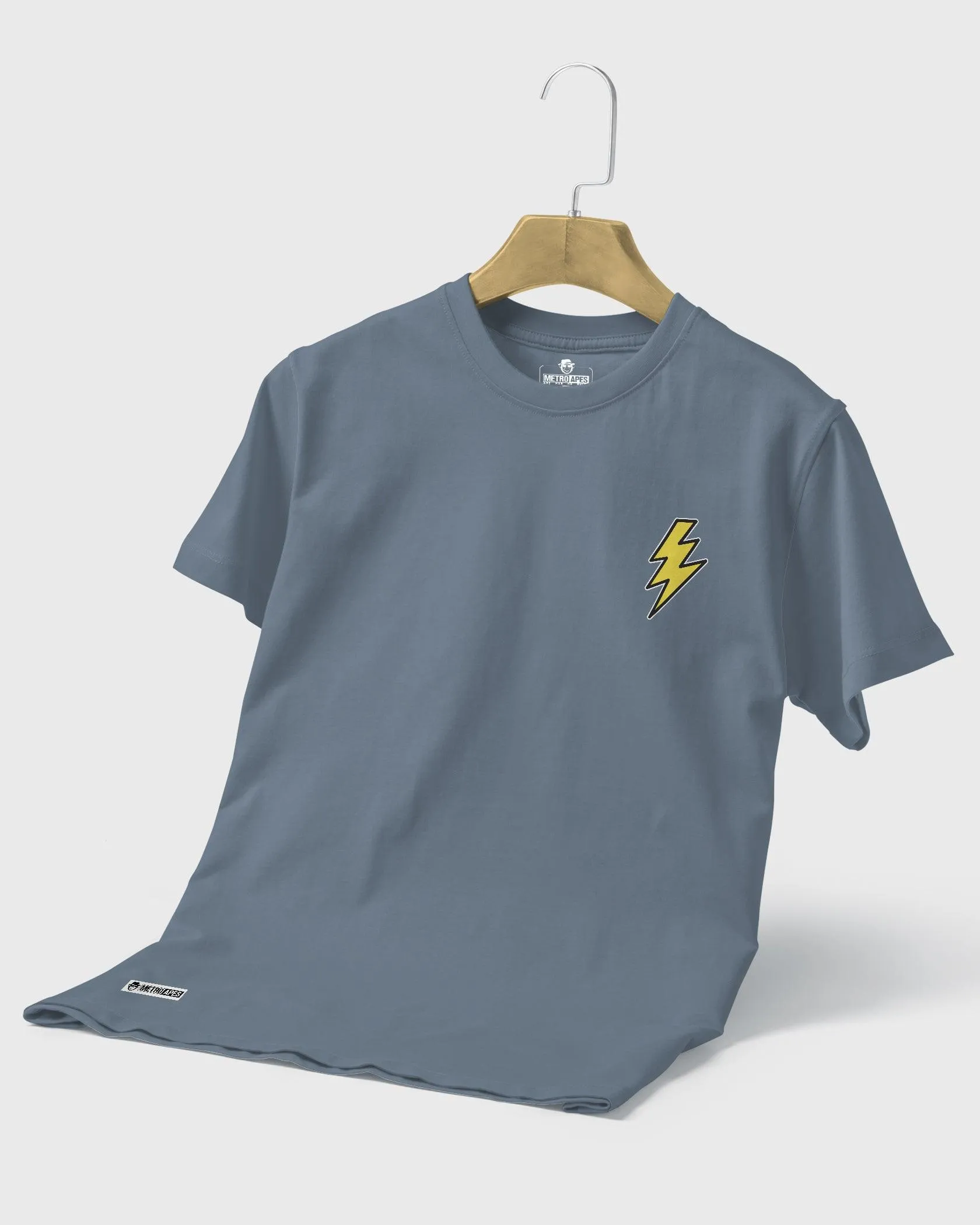 Mens Regular Tshirt Movies & Series Shazam Logo